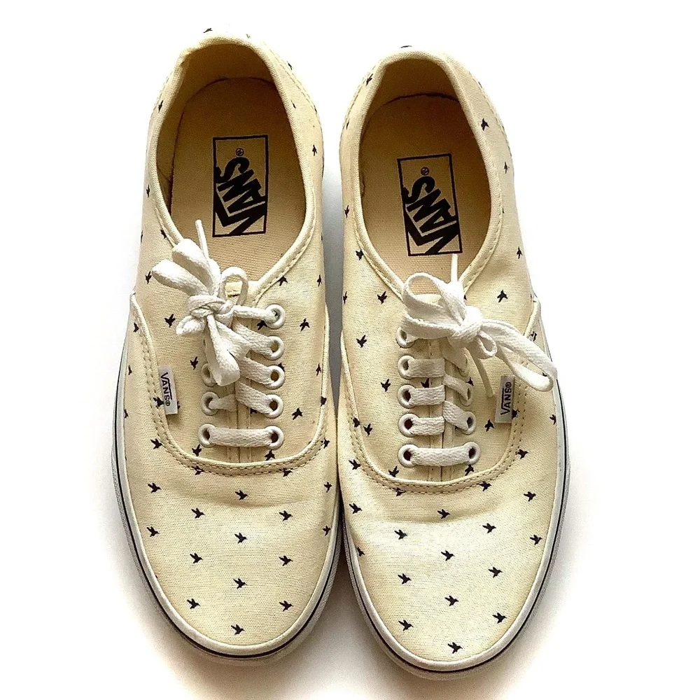 Hummingbird Pattern Vans - Picture 1 of 5